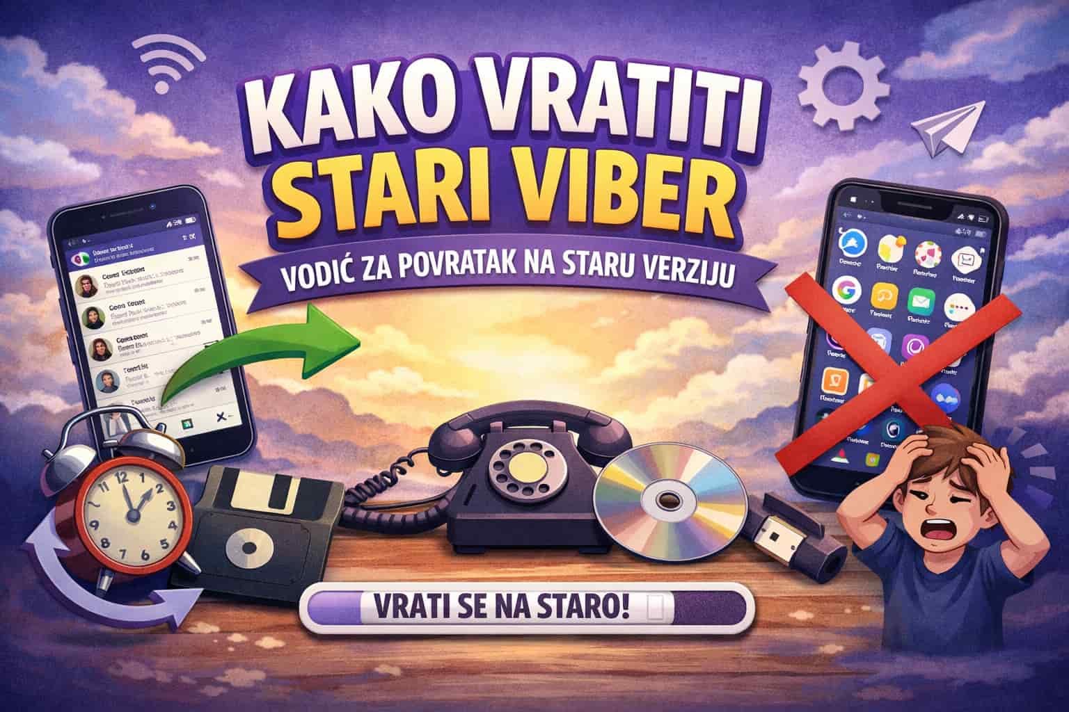 kako vratiti stari viber