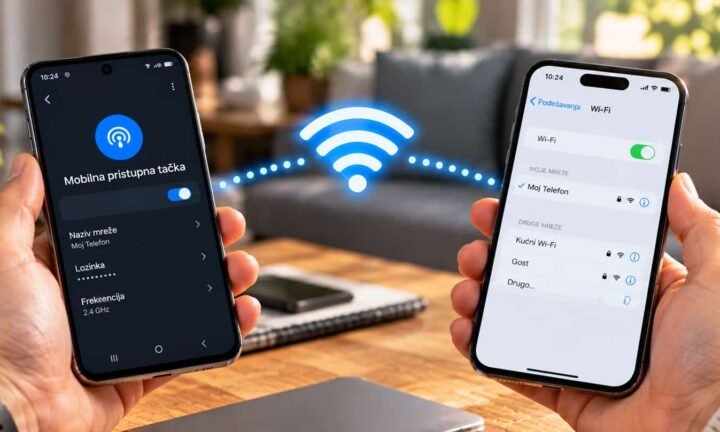 Kako podijeliti internet s mobitela na mobitel - Android i iPhone
