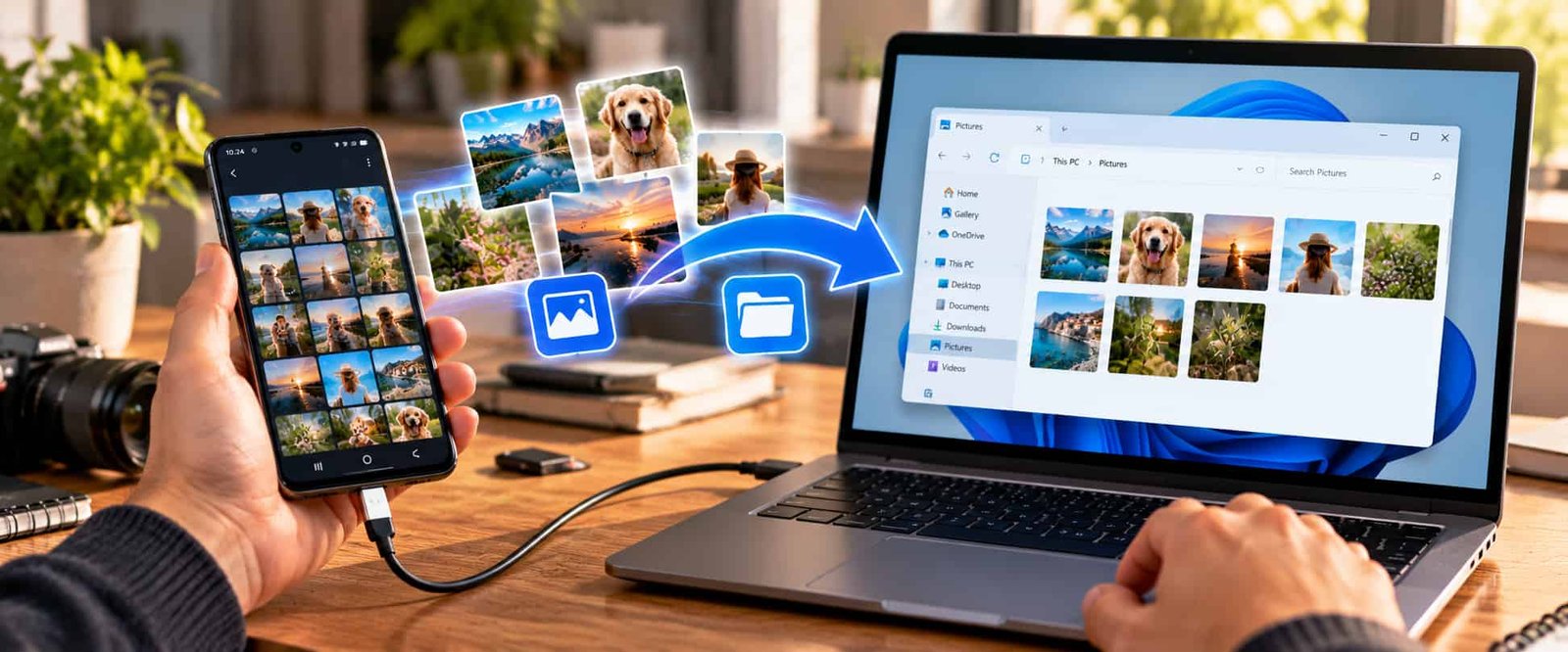 Kako prebaciti slike sa telefona na računar - Android i iPhone