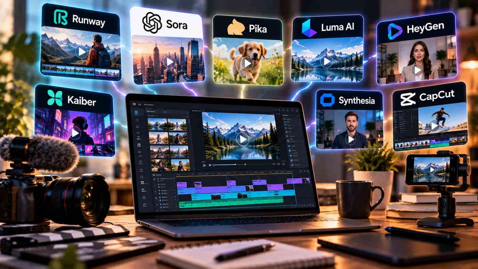 Najbolji AI alati za video Koji generator odabrati